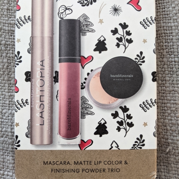 NWT bareMinerals Mascara Lip & Powder Trio - Picture 5 of 7